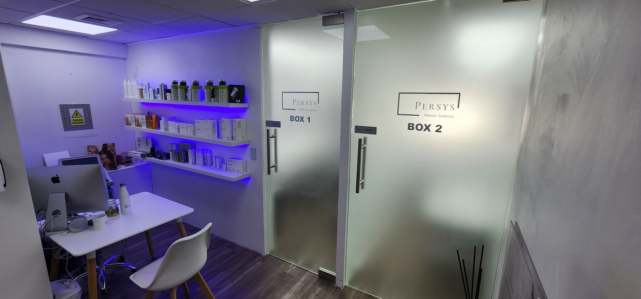 Espacios interiores Clínica Persys