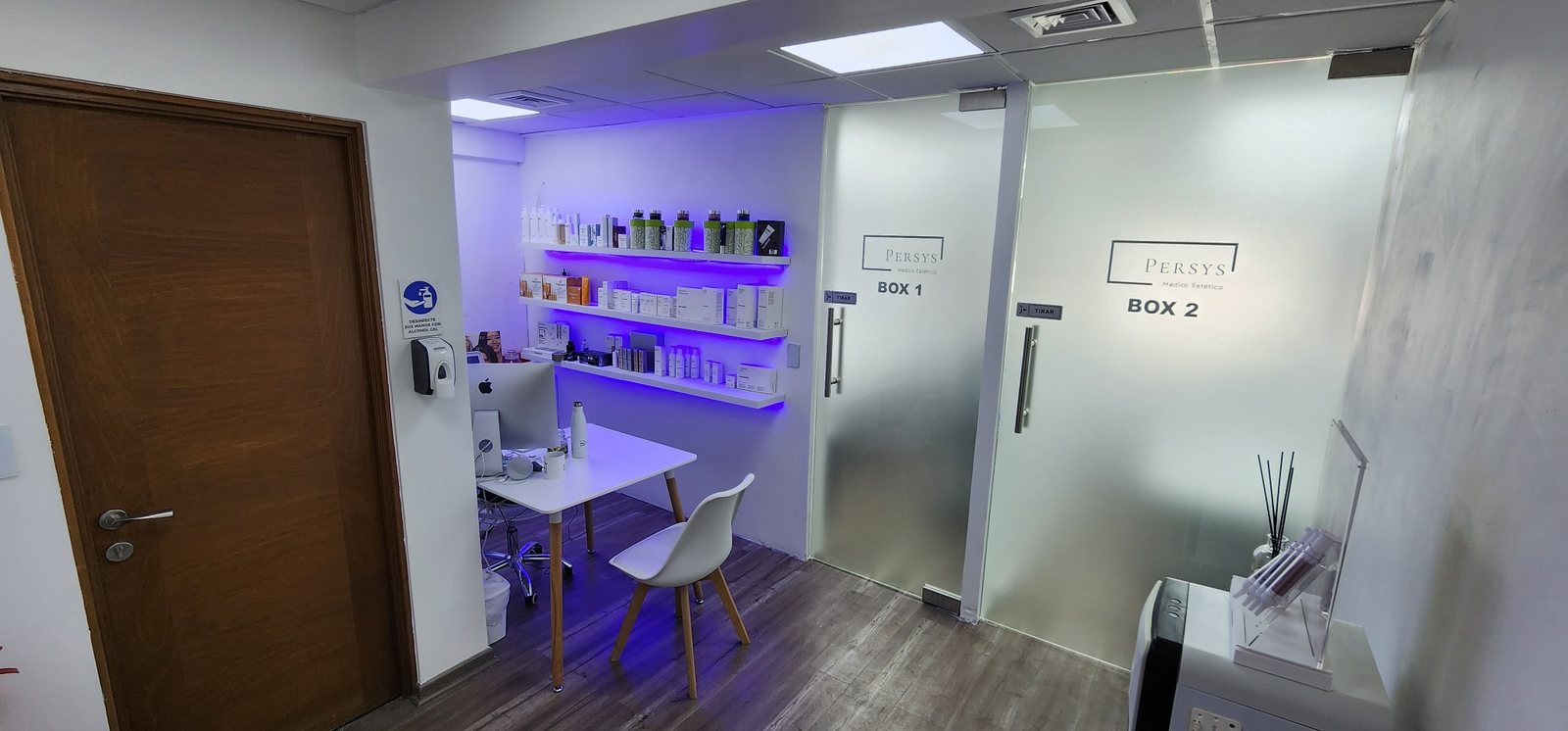 Recepción de Clínica Persys